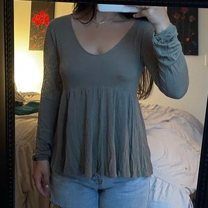 Olive green long sleeve